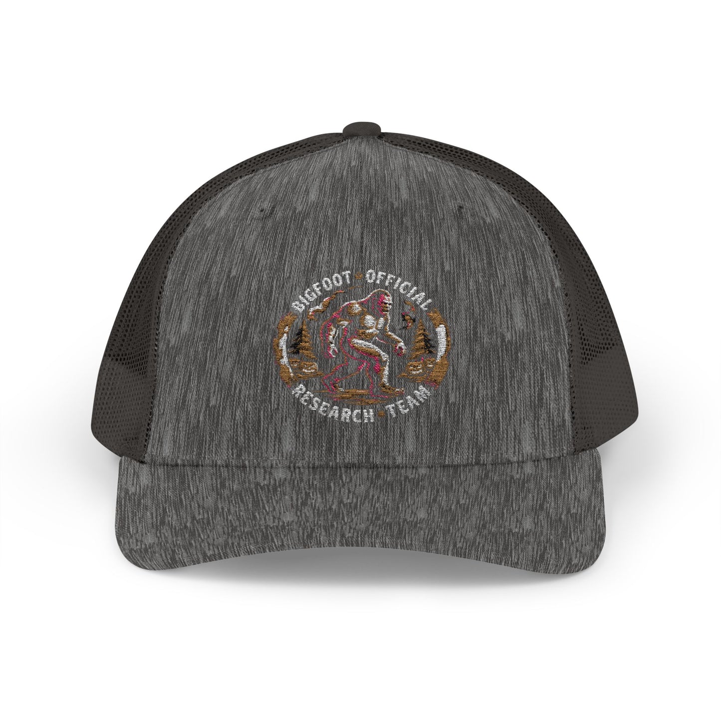 Bigfoot Research Snapback Trucker Cap - Stylish Outdoor Adventure Hat for Him