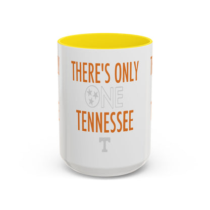 Tennessee Accent Coffee Mug - Perfect for Fans, Gift for Graduates, Home Office Essential, Sports Celebration, Personalized Tea Cup