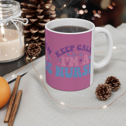 Nurse Humor Ceramic Mug - "Keep Calm I'm a Nurse" - Perfect Gift for Nurses, Healthcare Workers, Coffee Lovers, Nursing Graduates, [...]