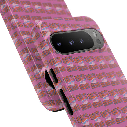 90s Vibe Phone Case, Retro Tough Cases, Gift for Nostalgia Lovers, Durable Phone Covers, 90s Themed Accessories