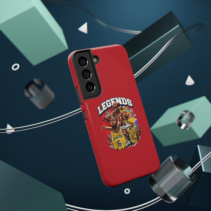 Legends Basketball Graphic Phone Case — Impact-Resistant iPhone Cover