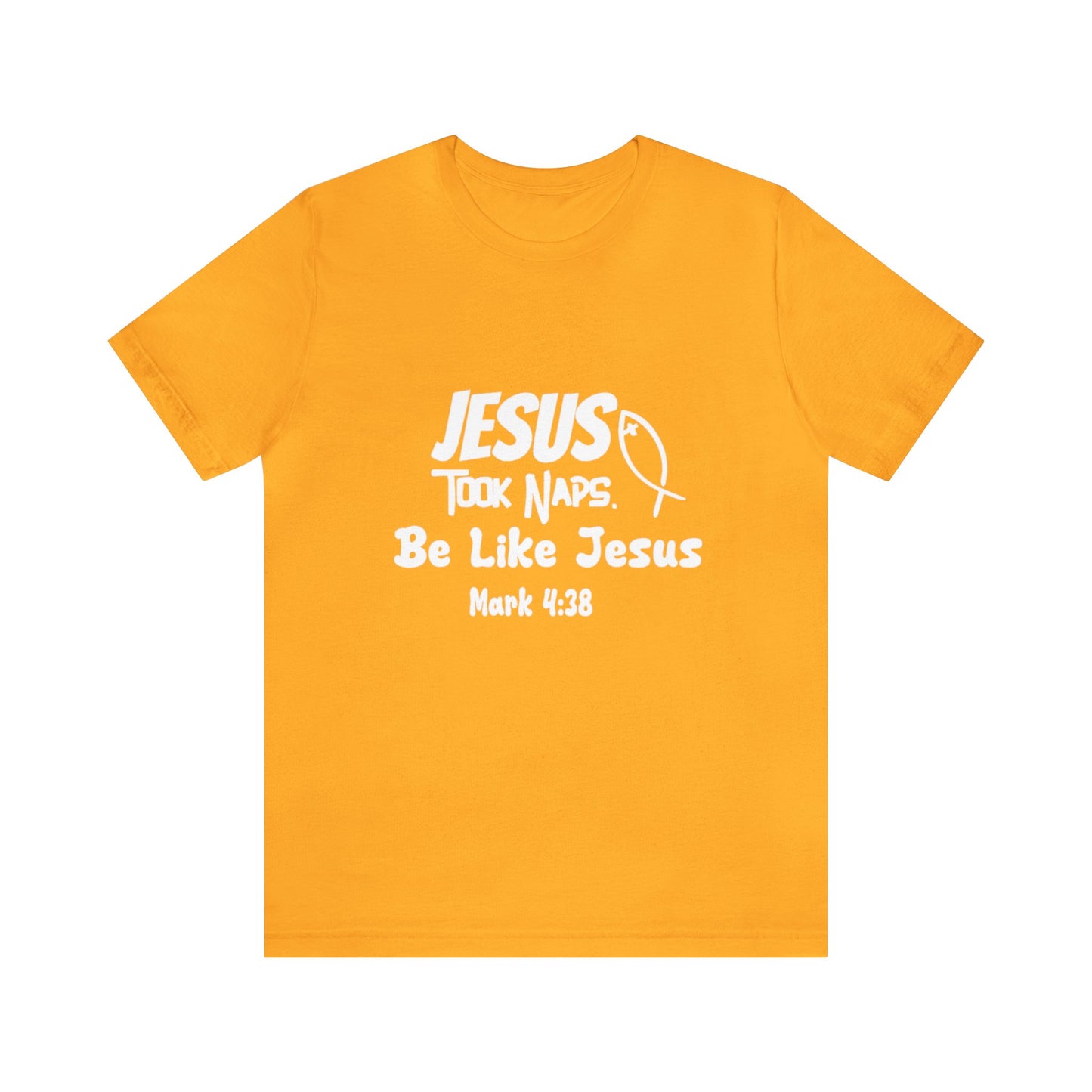 Jesus Took Naps Be Like Jesus Jersey Short Sleeve Tee