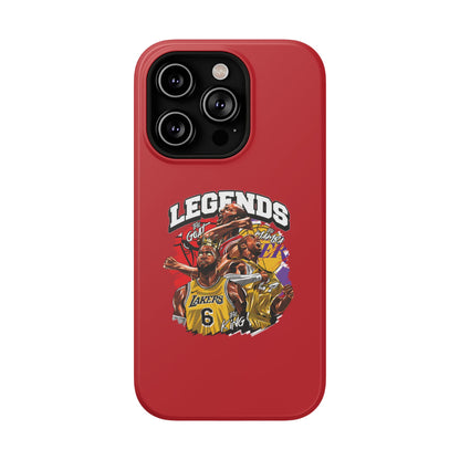 Legends Basketball Graphic Phone Case — Impact-Resistant iPhone Cover