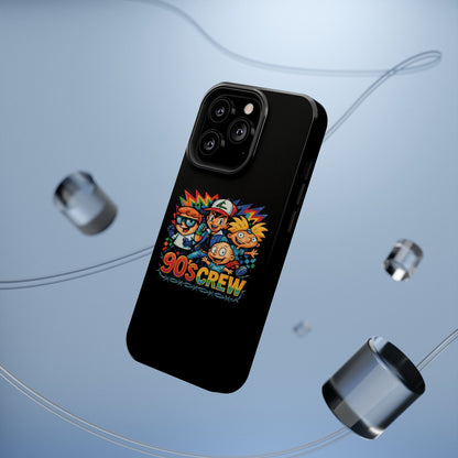 90s Crew Impact-Resistant Phone Case — Retro Cartoon Gamer Design
