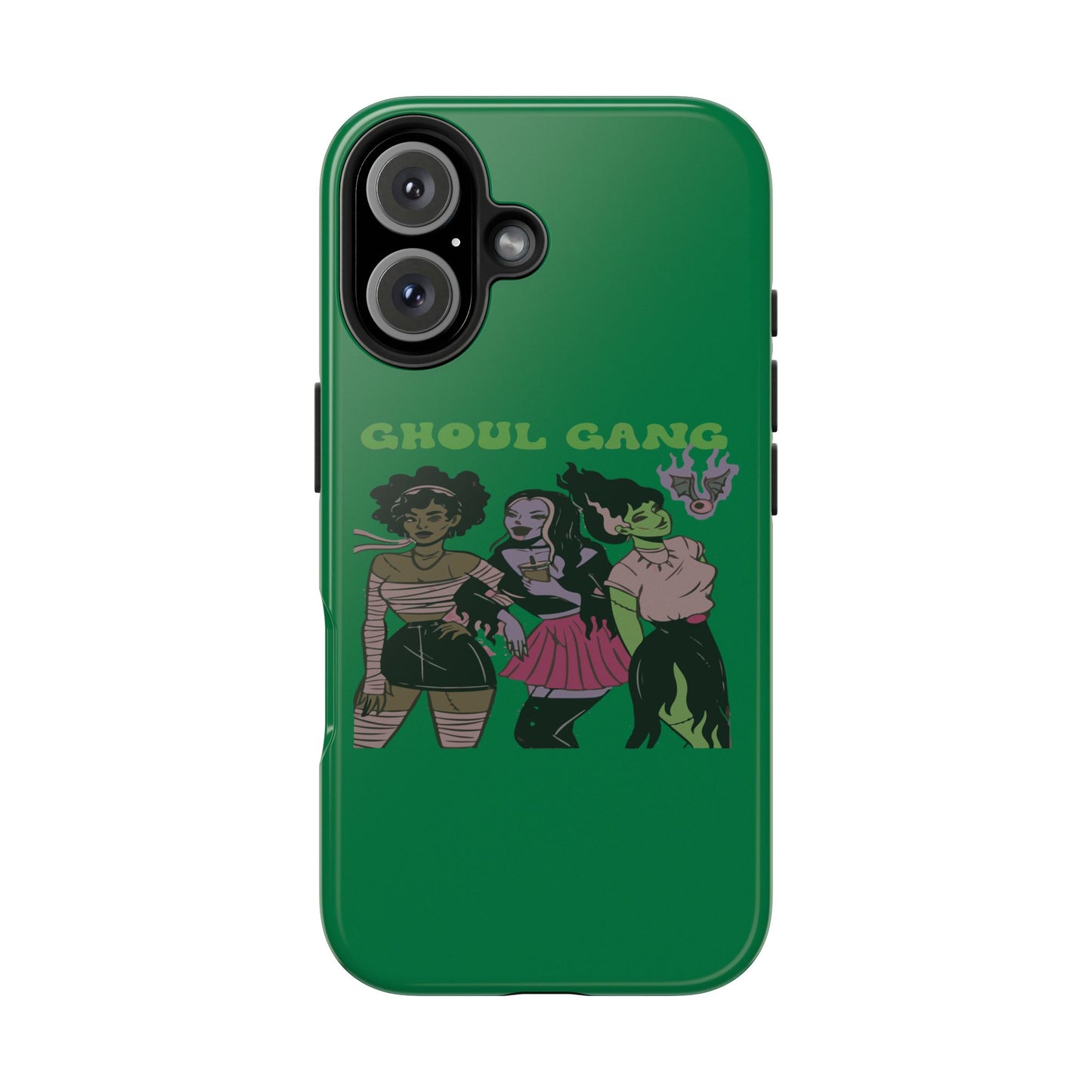 Ghoul Gang Tough Phone Case, Phone Accessory, Halloween Gift, Spooky Aesthetic, Durable Protection, Trendy Design