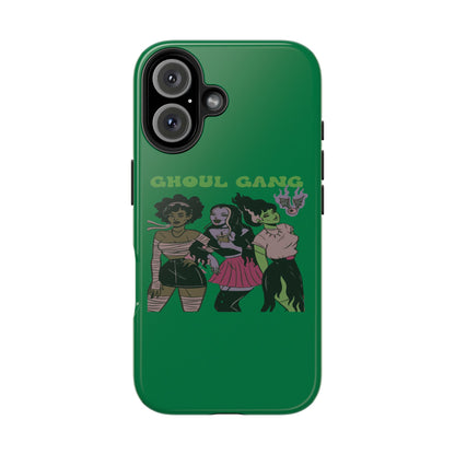 Ghoul Gang Tough Phone Case, Phone Accessory, Halloween Gift, Spooky Aesthetic, Durable Protection, Trendy Design