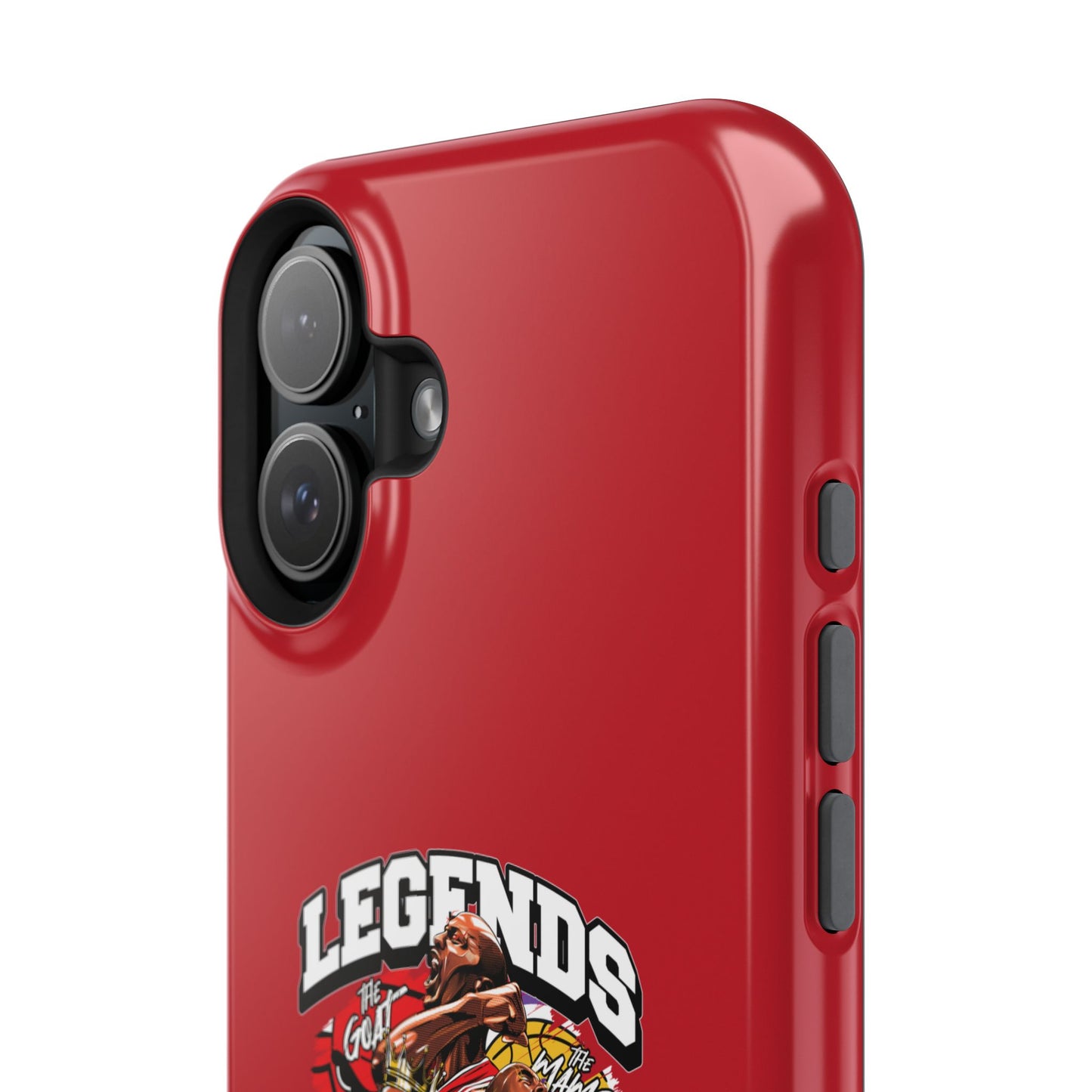 Legends Basketball Graphic Phone Case — Impact-Resistant iPhone Cover
