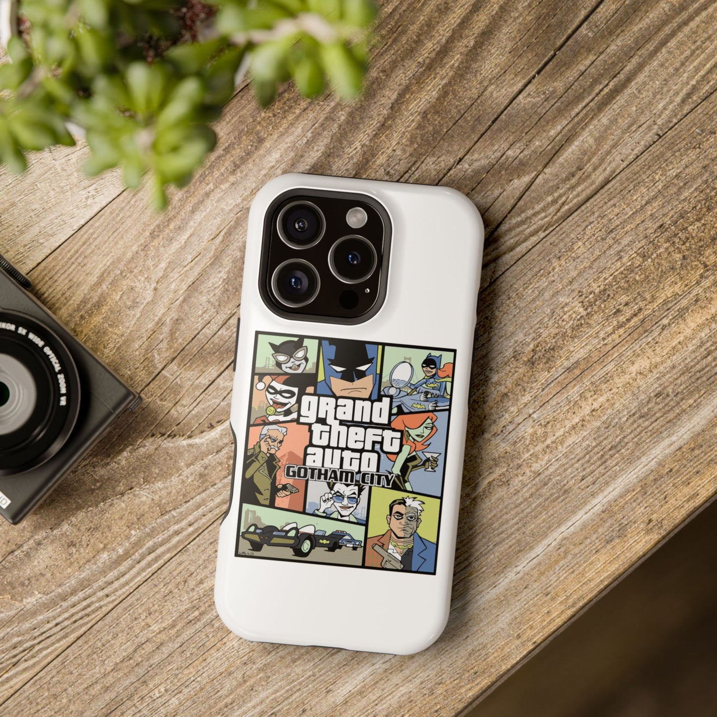 Grand Theft Auto Magnetic Tough Case, Gaming Phone Case, GTA Art Phone Cover, Gifts for Gamers, Cool Cell Phone Case