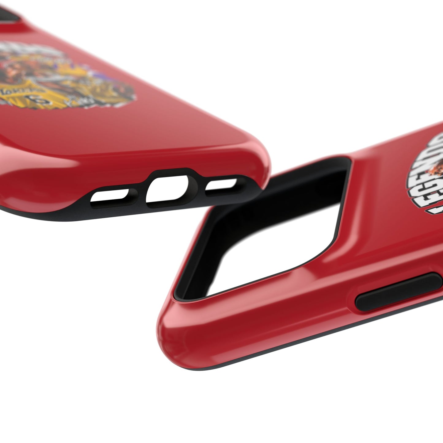 Legends Basketball Graphic Phone Case — Impact-Resistant iPhone Cover