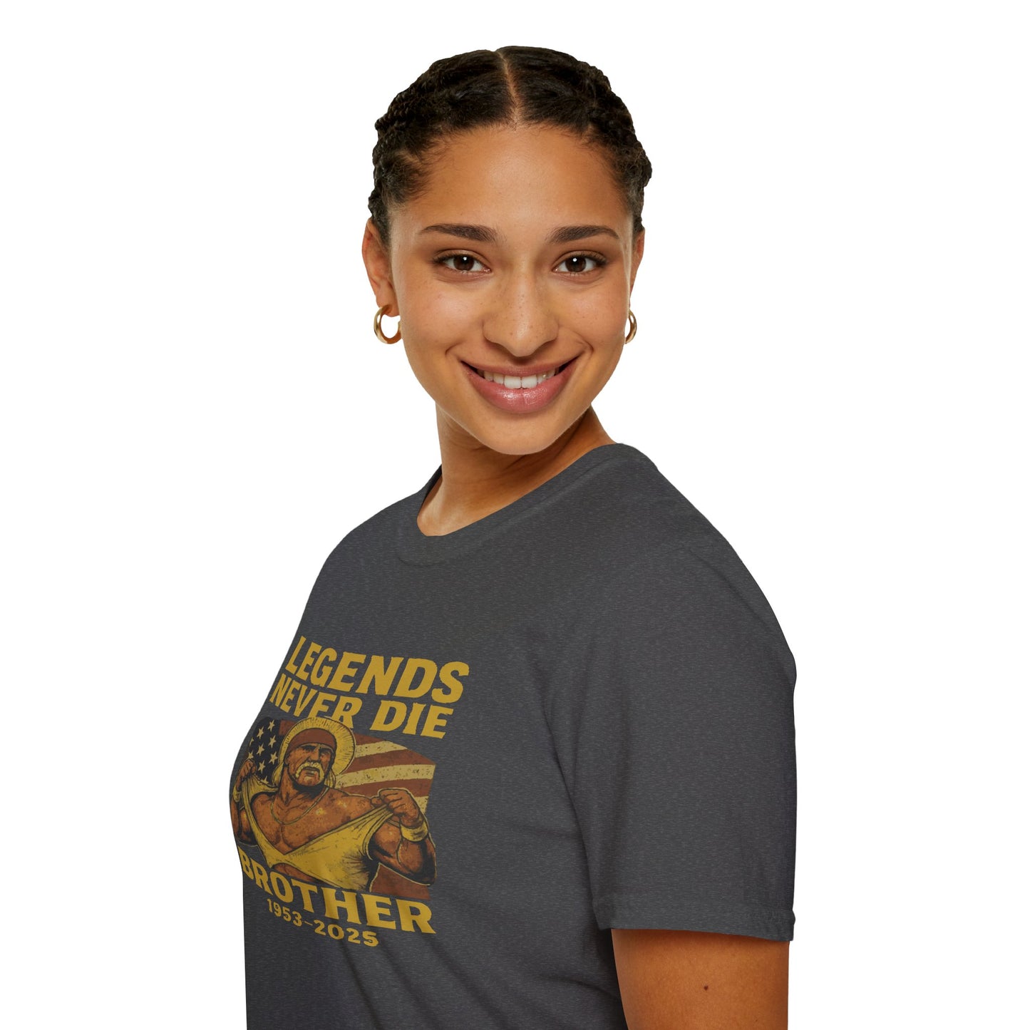 Legends Never Die Brother Memorial T-Shirt – Vintage Tribute Tee (1952–2023)
