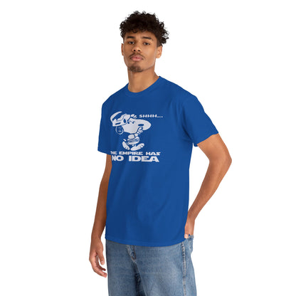 Galaxy Humor Unisex Heavy Cotton Tee - Fun for Sci-Fi Fans, Casual Wear, Gift for Birthdays, Geek Culture