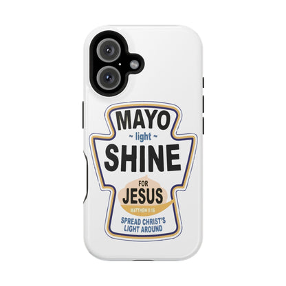 Jesus Message Impact-Resistant Case, Faith-Based Phone Cover, Inspirational Tech Accessory, Christian Gift, Bible Verse Case