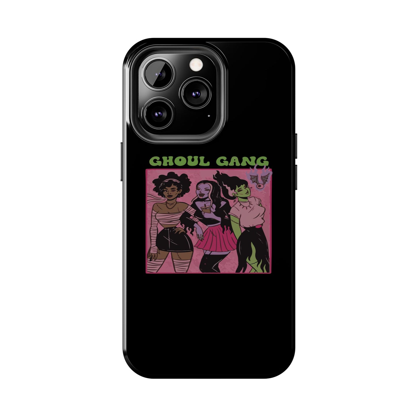 Ghoul Gang Tough Phone Cases | Unique Halloween Phone Cover, Cute Protective Case, Trendy Gift for Goth Fans, Spooky Style Accessory