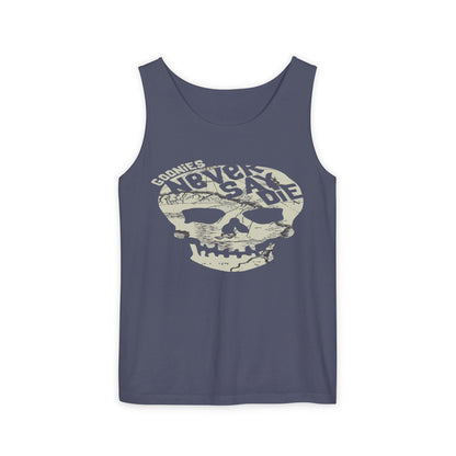 Cool Skull Graphic Tank Top, Unisex Summer Tee, Beachwear, Festival Outfit, Casual Wear, Graphic Apparel