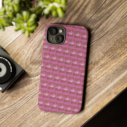 90s Vibe Phone Case, Retro Tough Cases, Gift for Nostalgia Lovers, Durable Phone Covers, 90s Themed Accessories