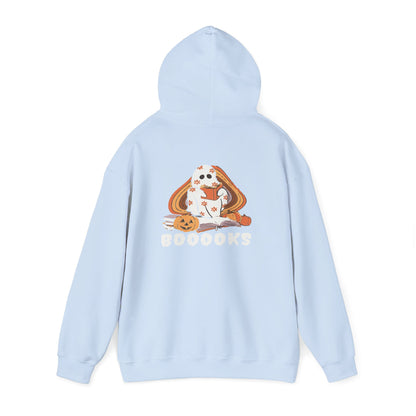 Cozy Halloween Cat Hoodie | Unisex Sweatshirt for Fall, Autumn Vibes, Casual Wear, Gift for Cat Lovers, Spooky Season