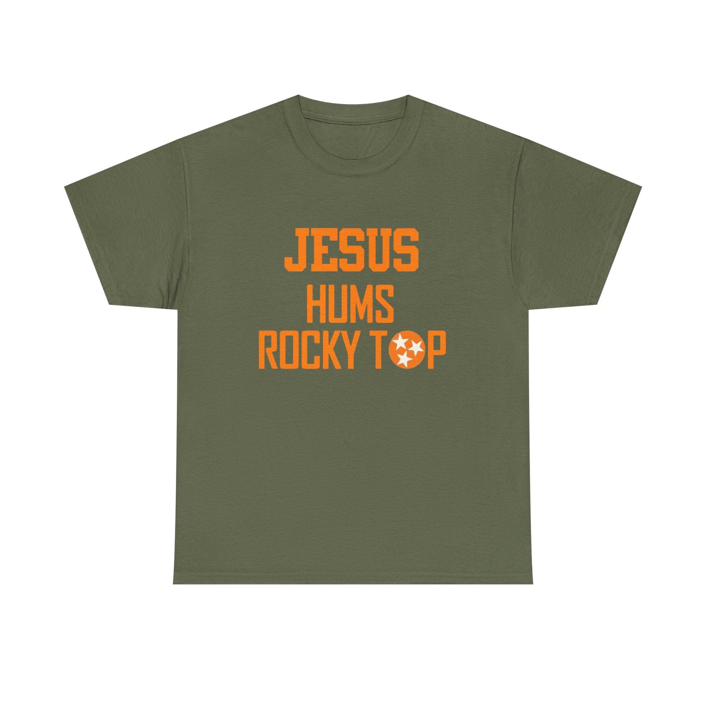 Jesus Hums Rocky Top Tee | Christian Football Tennessee Vols Shirt
