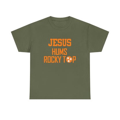 Jesus Hums Rocky Top Tee | Christian Football Tennessee Vols Shirt