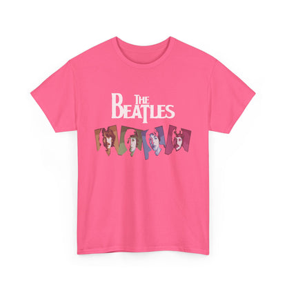 Retro Beatles Graphic Tee - Vintage Unisex Heavy Cotton T-Shirt, Music Lover Gift, 60s Inspired Fashion, Concert T-Shirt, Gift for Him/Her