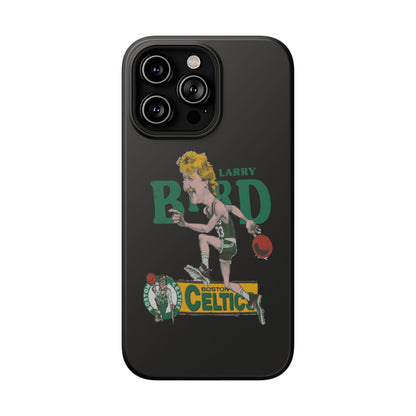 Larry Bird Impact-Resistant Phone Case, Sports Fan Gift, Basketball Accessories, Celtics Merchandise, Unique Phone Cover