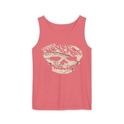 Cool Skull Graphic Tank Top, Unisex Summer Tee, Beachwear, Festival Outfit, Casual Wear, Graphic Apparel