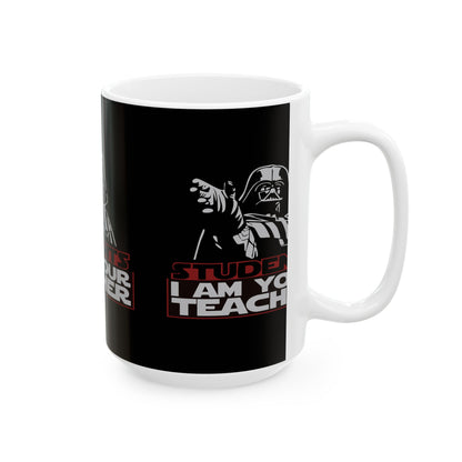 Darth Vader Teacher Mug, Teacher Gift, Star Wars Mug, Coffee Cup for Educators, Funny Gift Idea for Students