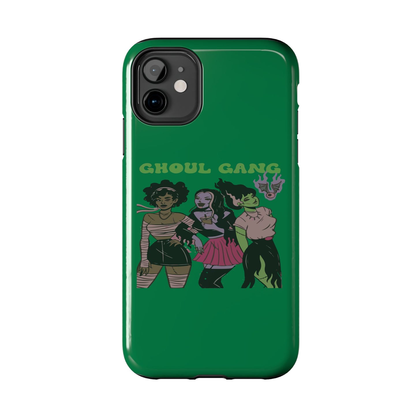 Ghoul Gang Tough Phone Case, Phone Accessory, Halloween Gift, Spooky Aesthetic, Durable Protection, Trendy Design