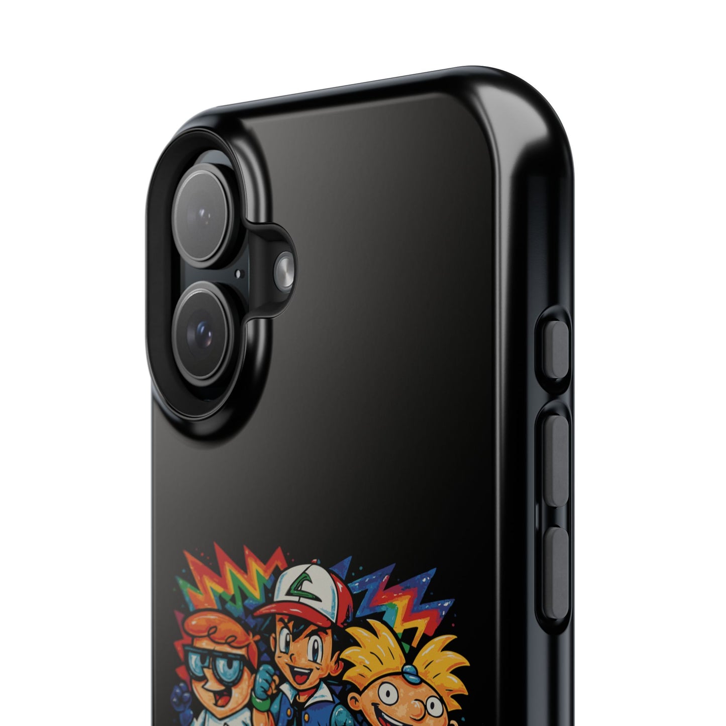 90s Crew Impact-Resistant Phone Case — Retro Cartoon Gamer Design