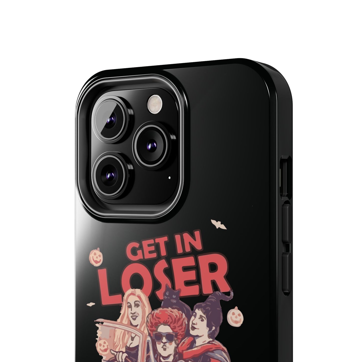 Witchy Tough Phone Case - Get in Loser Design, Halloween Gift, Spooky Style, Kawaii Aesthetic, Cell Phone Cover