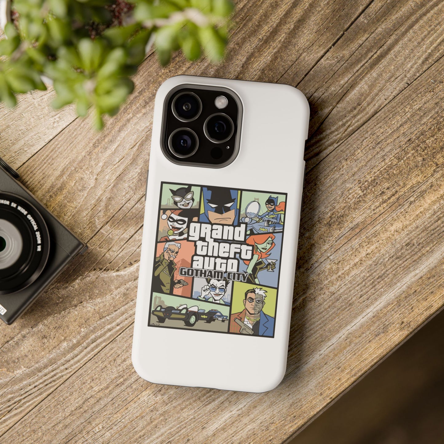 Grand Theft Auto Magnetic Tough Case, Gaming Phone Case, GTA Art Phone Cover, Gifts for Gamers, Cool Cell Phone Case