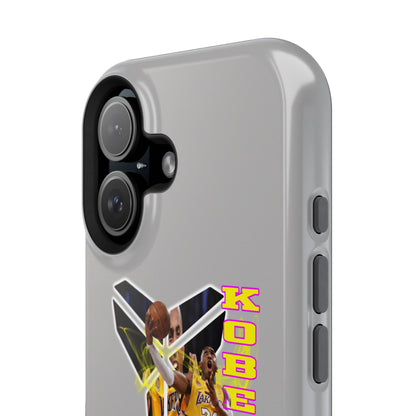 Impact-Resistant Phone Case — Bold Retro Basketball Graphic