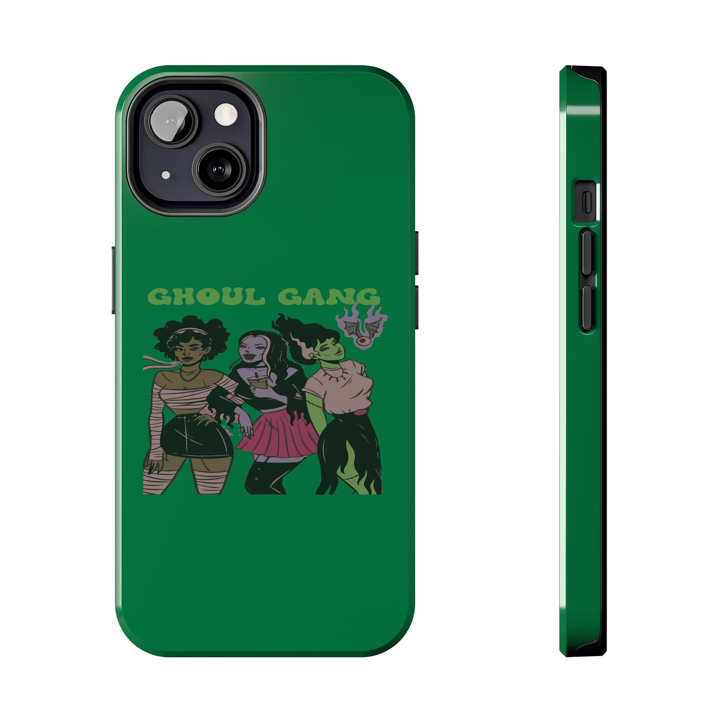 Ghoul Gang Tough Phone Case, Phone Accessory, Halloween Gift, Spooky Aesthetic, Durable Protection, Trendy Design
