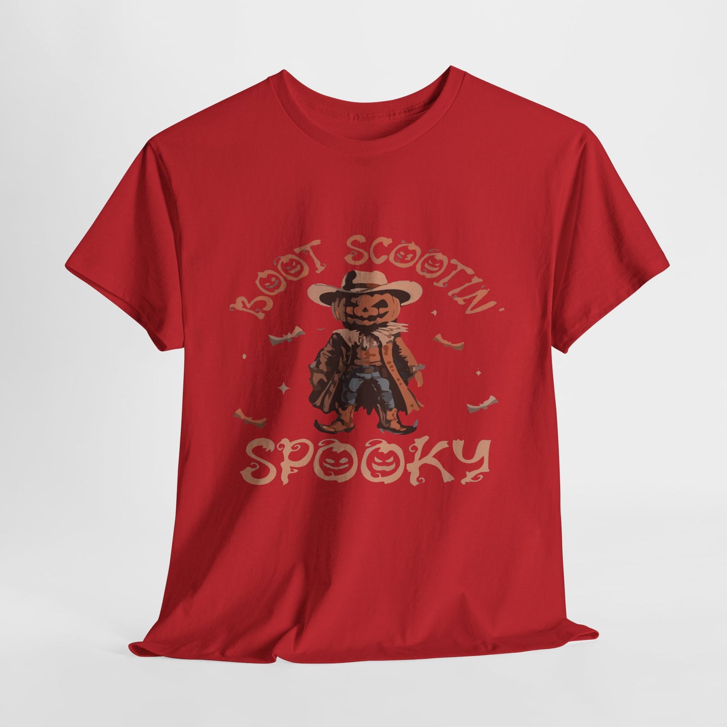 Spooky Cowboy Tee, Unisex Heavy Cotton T-Shirt, Halloween Costume, Fall Fashion, Fun Casual Wear, Gift for Friends, Boot Scootin' [...]