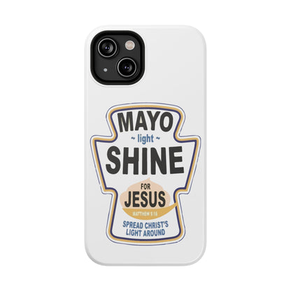 Jesus Message Impact-Resistant Case, Faith-Based Phone Cover, Inspirational Tech Accessory, Christian Gift, Bible Verse Case