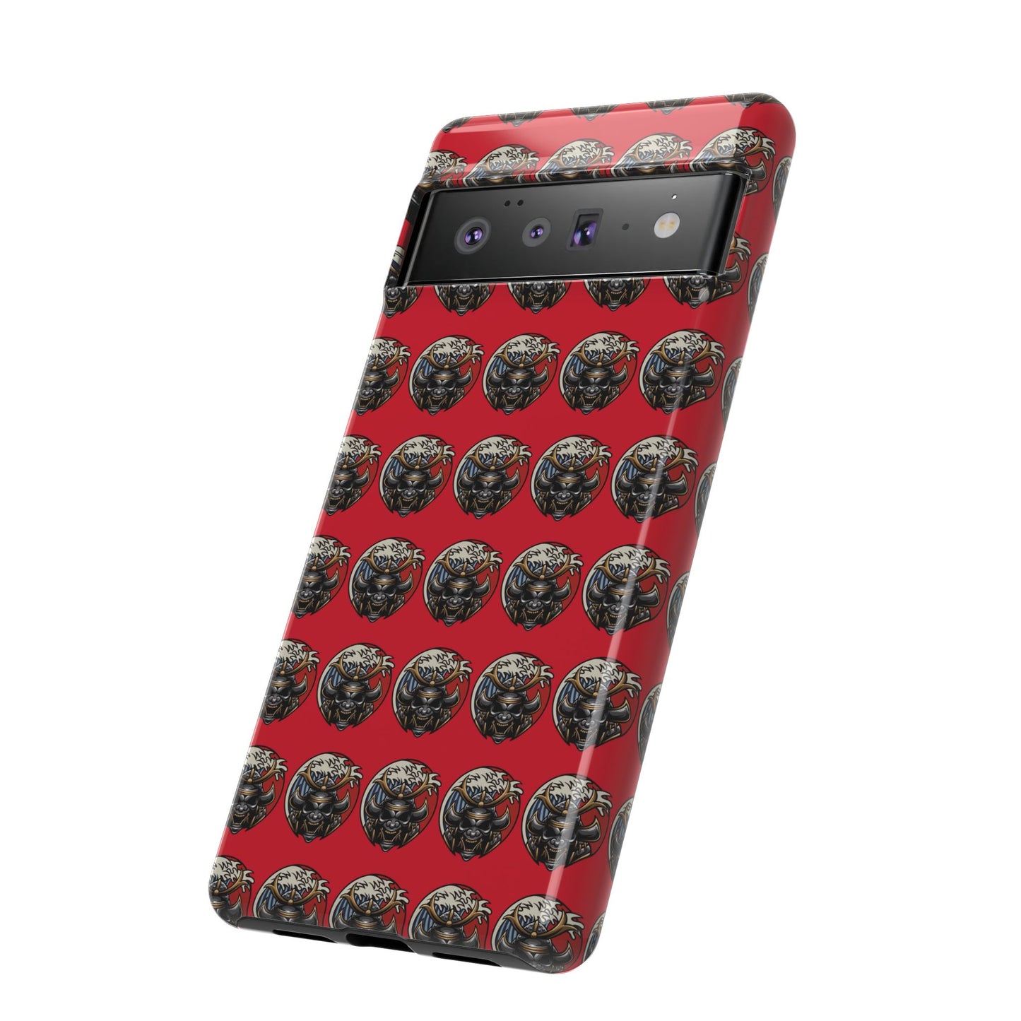 Bold Phone Case, Tough Phone Cover, Red Phone Protector, Unique Gift for Him/Her, Trendy Tech Accessory