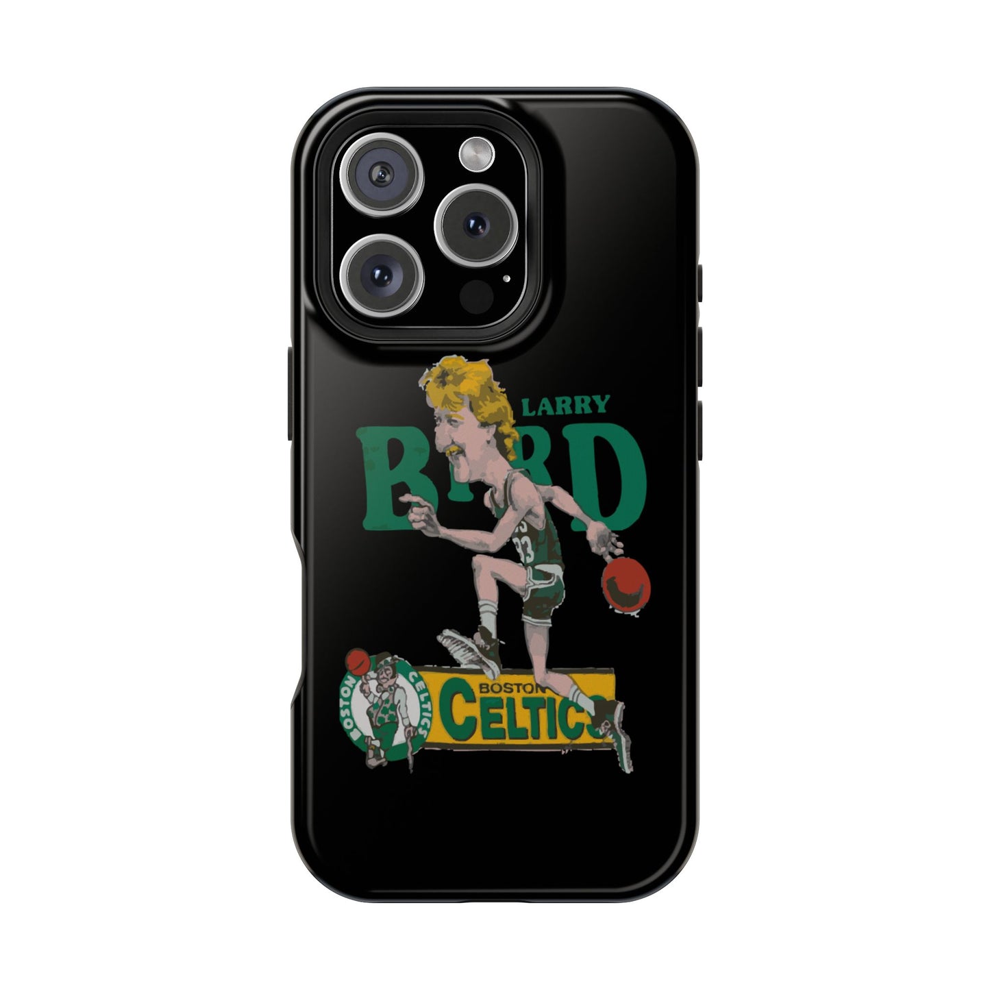 Larry Bird Impact-Resistant Phone Case, Sports Fan Gift, Basketball Accessories, Celtics Merchandise, Unique Phone Cover