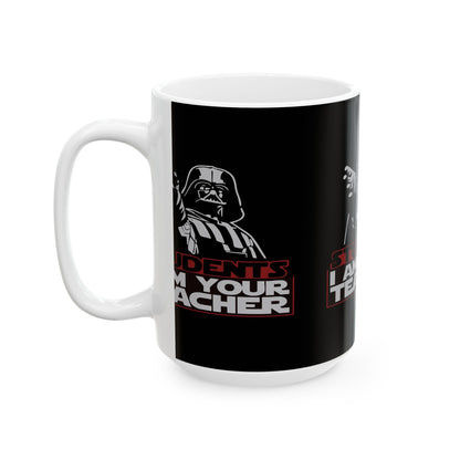 Darth Vader Teacher Mug, Teacher Gift, Star Wars Mug, Coffee Cup for Educators, Funny Gift Idea for Students