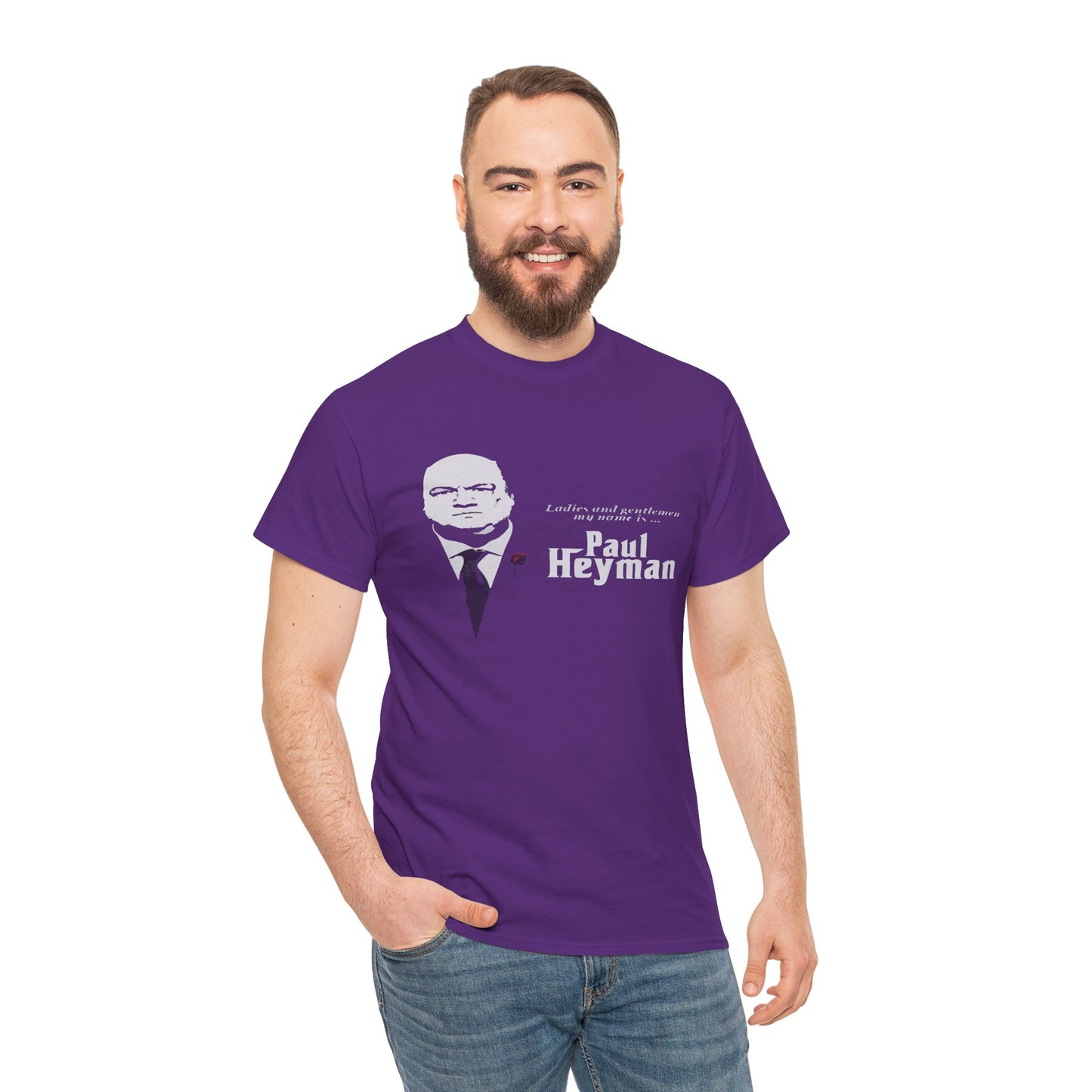 Paul Heyman Quote T‑Shirt — "I Exist Only To Make You Look Good" Pro Wrestling Tee