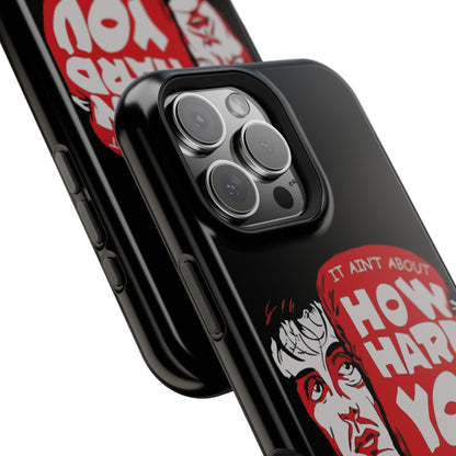 Impact-Resistant Phone Case, Rugged Smartphone Cover, Tough Phone Protection, Inspirational Gift, Motivational Tech Accessory