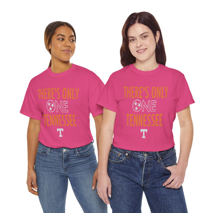 Tennessee Pride Tee, Unisex Heavy Cotton Tee, Tennessee Fans Gift, College Sports Apparel, Casual Everyday Wear, State Pride Shirt