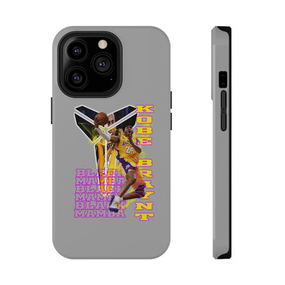 Impact-Resistant Phone Case — Bold Retro Basketball Graphic