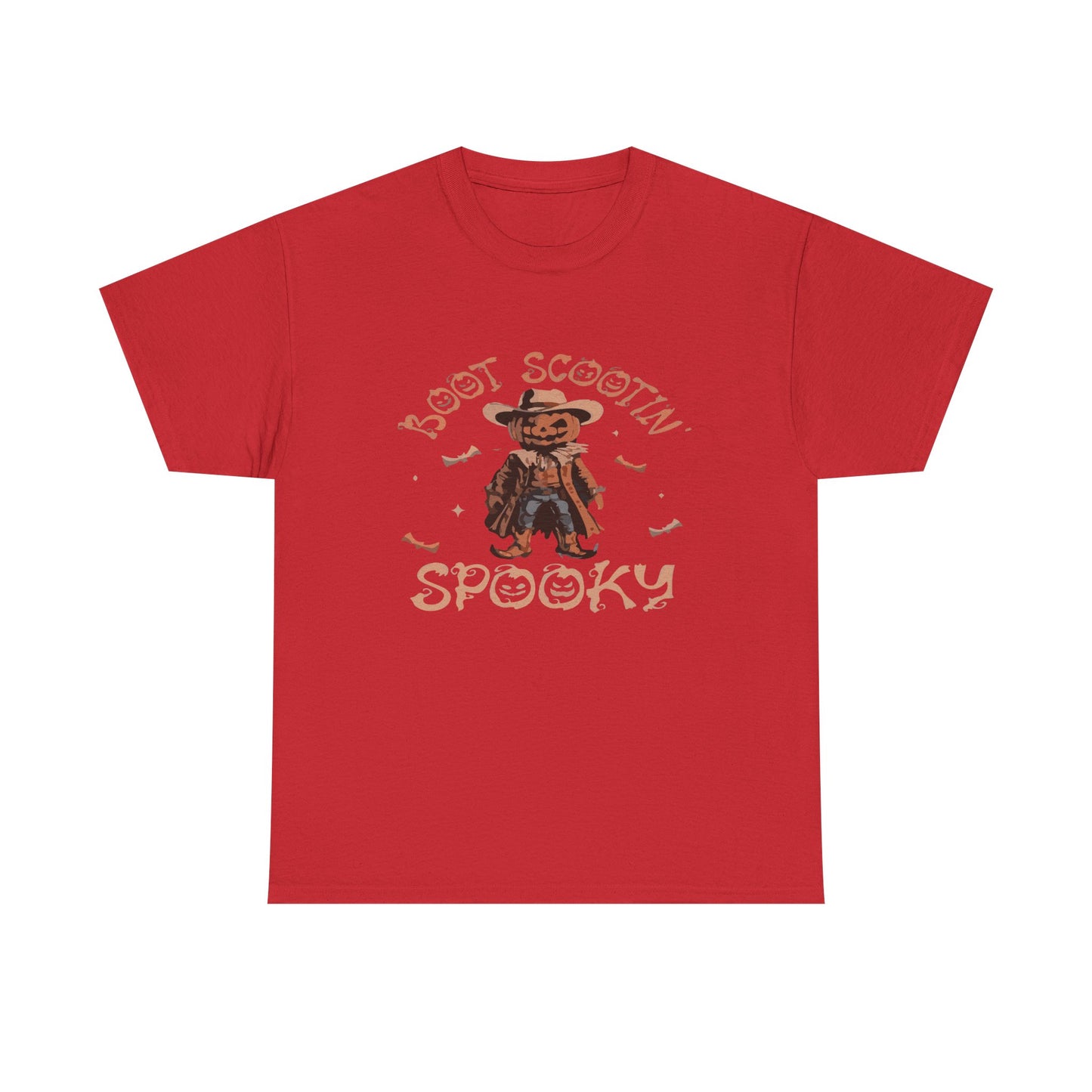 Spooky Cowboy Tee, Unisex Heavy Cotton T-Shirt, Halloween Costume, Fall Fashion, Fun Casual Wear, Gift for Friends, Boot Scootin' [...]