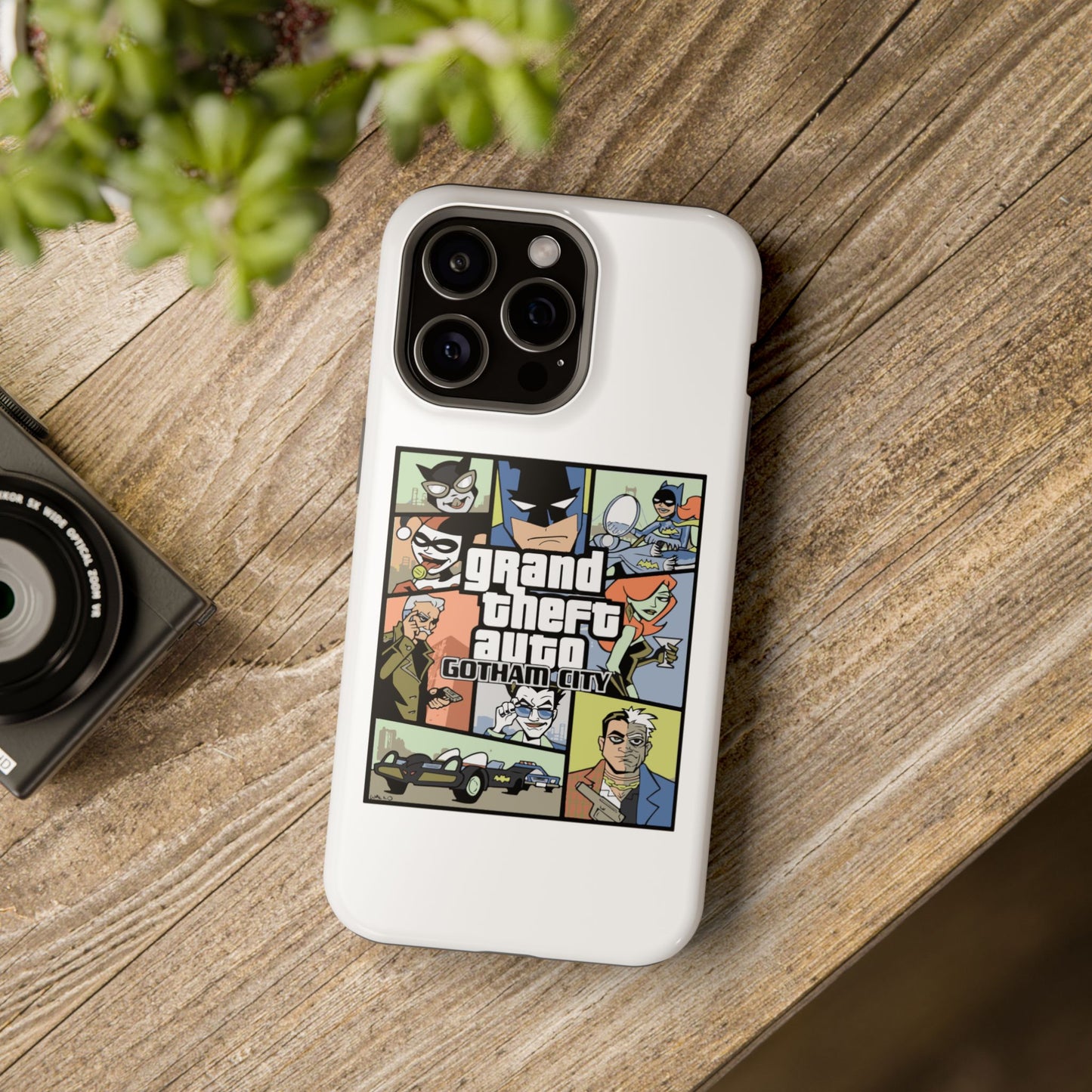 Grand Theft Auto Magnetic Tough Case, Gaming Phone Case, GTA Art Phone Cover, Gifts for Gamers, Cool Cell Phone Case