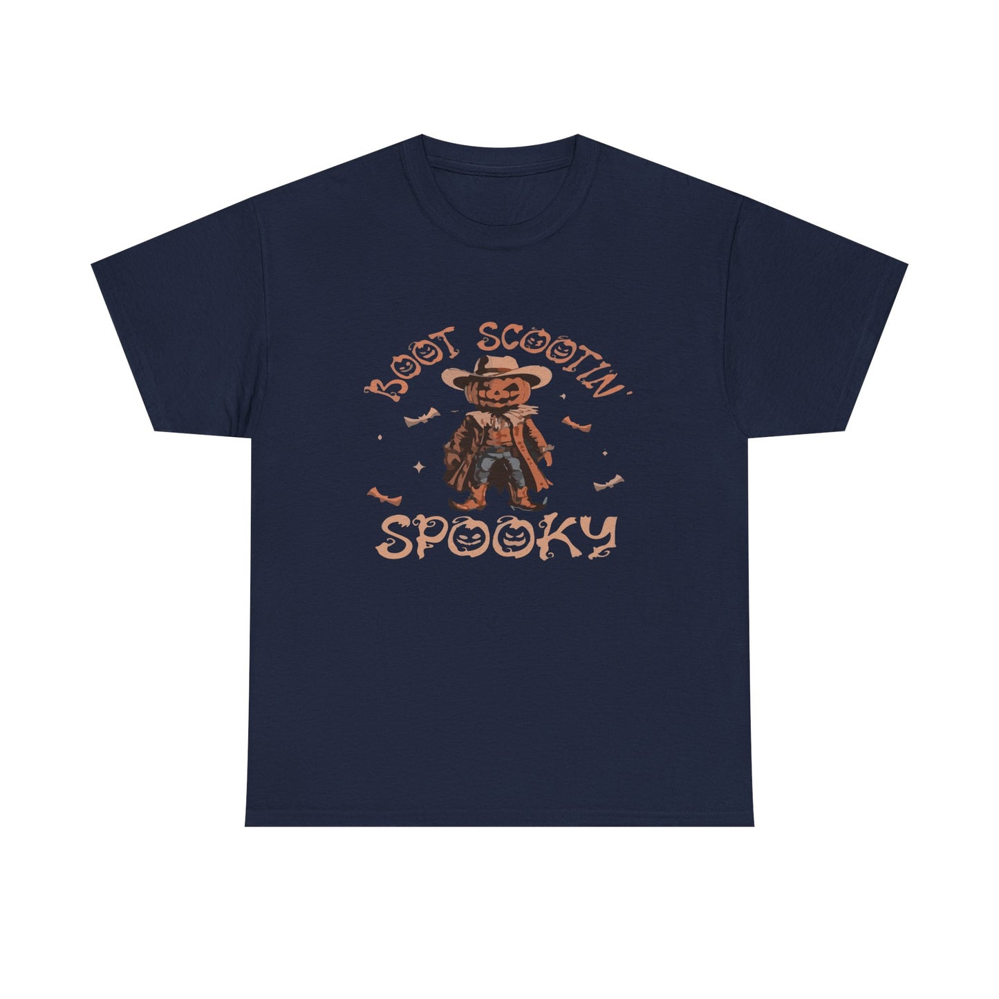 Spooky Cowboy Tee, Unisex Heavy Cotton T-Shirt, Halloween Costume, Fall Fashion, Fun Casual Wear, Gift for Friends, Boot Scootin' [...]