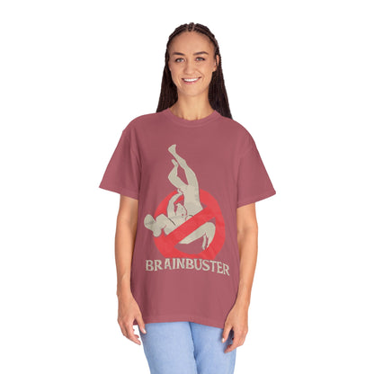 Unisex Fun Graphic T-Shirt, Graphic Tee, Casual Wear, Gift for Wrestling Fans, Brainbuster Design, Humor Apparel, Everyday Style