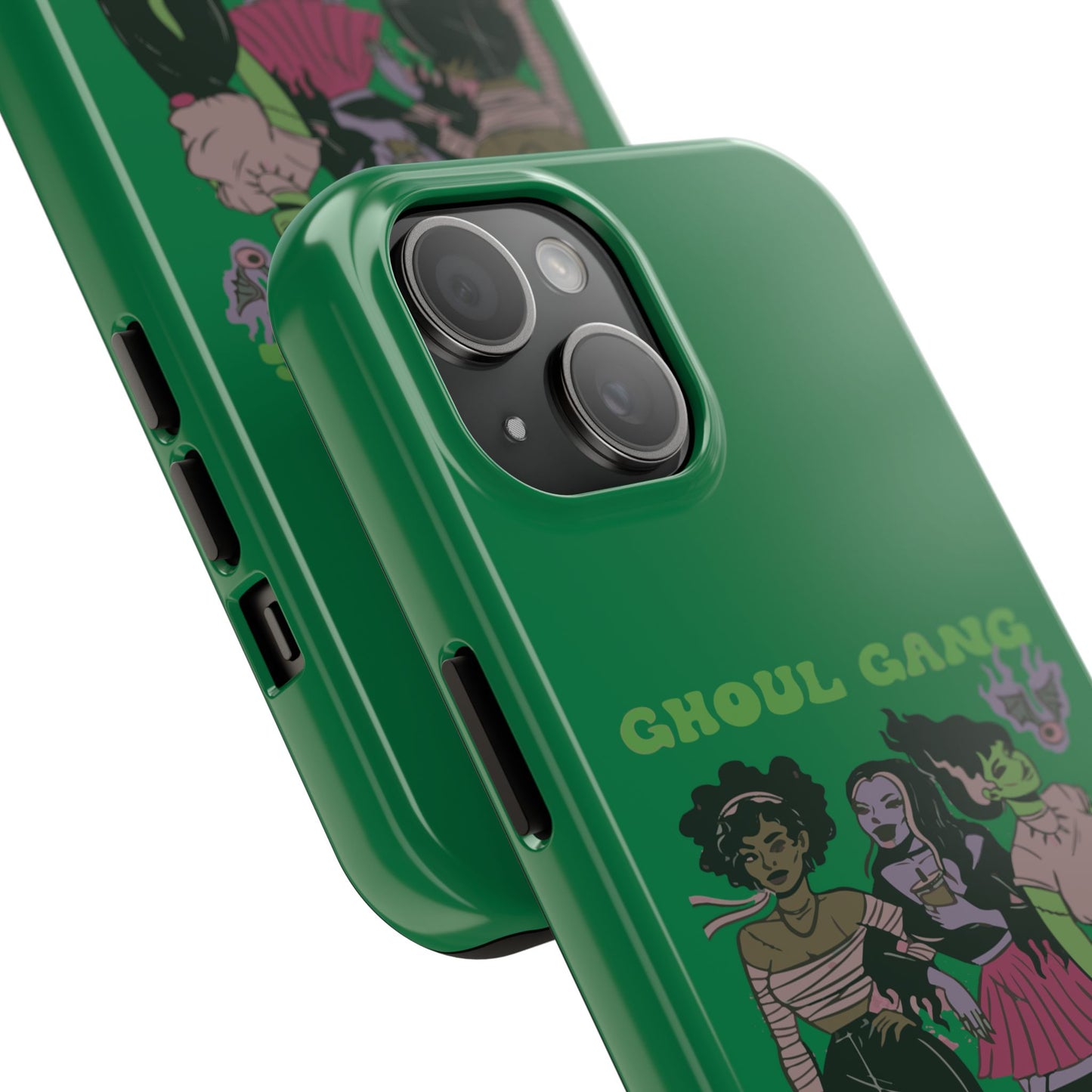 Ghoul Gang Tough Phone Case, Phone Accessory, Halloween Gift, Spooky Aesthetic, Durable Protection, Trendy Design
