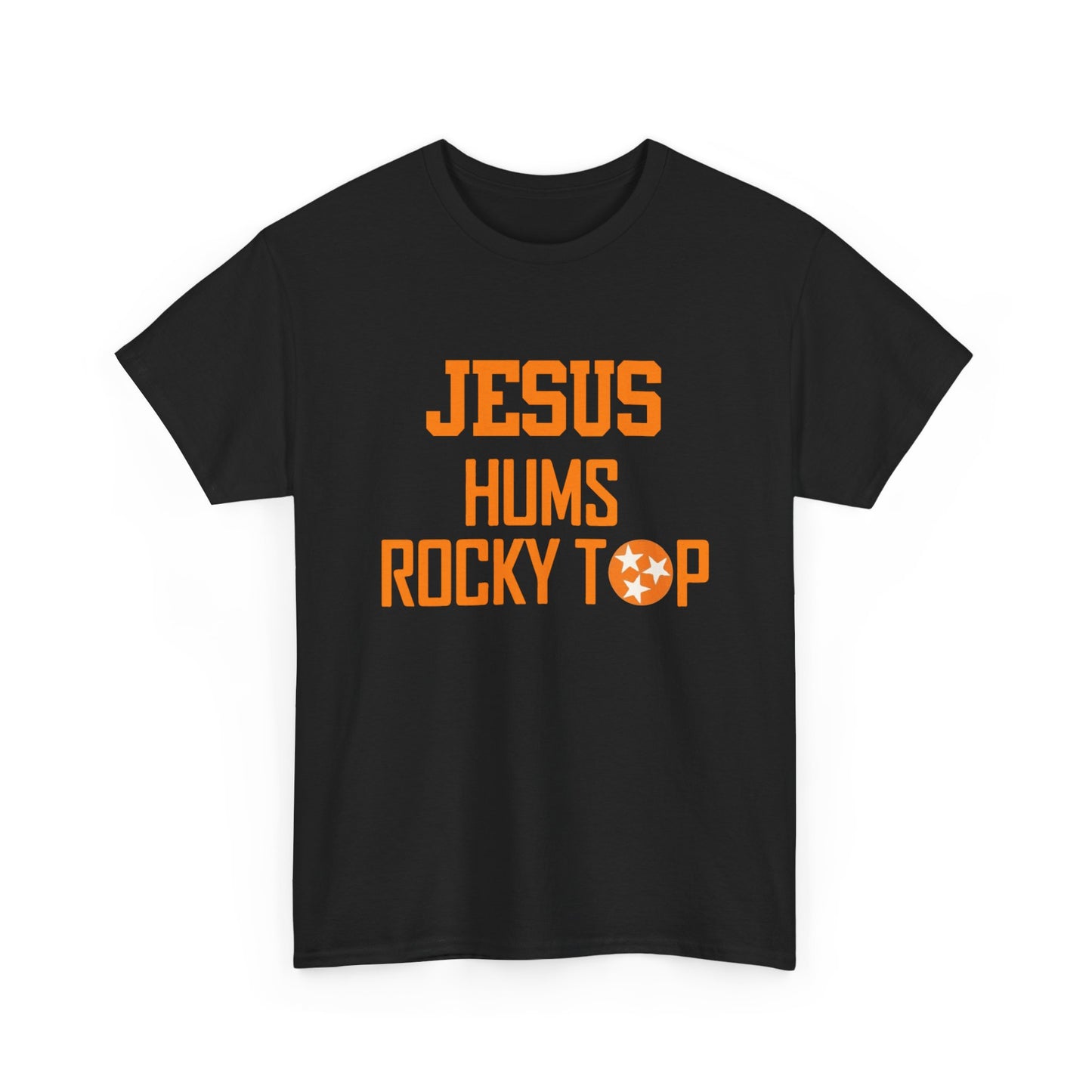 Jesus Hums Rocky Top Tee | Christian Football Tennessee Vols Shirt