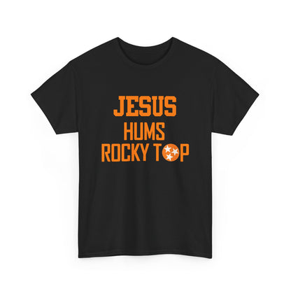 Jesus Hums Rocky Top Tee | Christian Football Tennessee Vols Shirt
