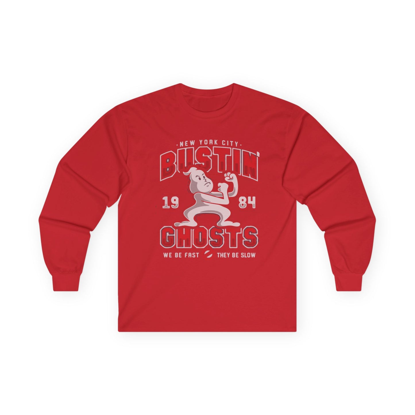 Ghostbusters Long Sleeve Tee, Halloween Shirt, Movie Merchandise, Unisex Tee, Ghosts Apparel, Fan Gift