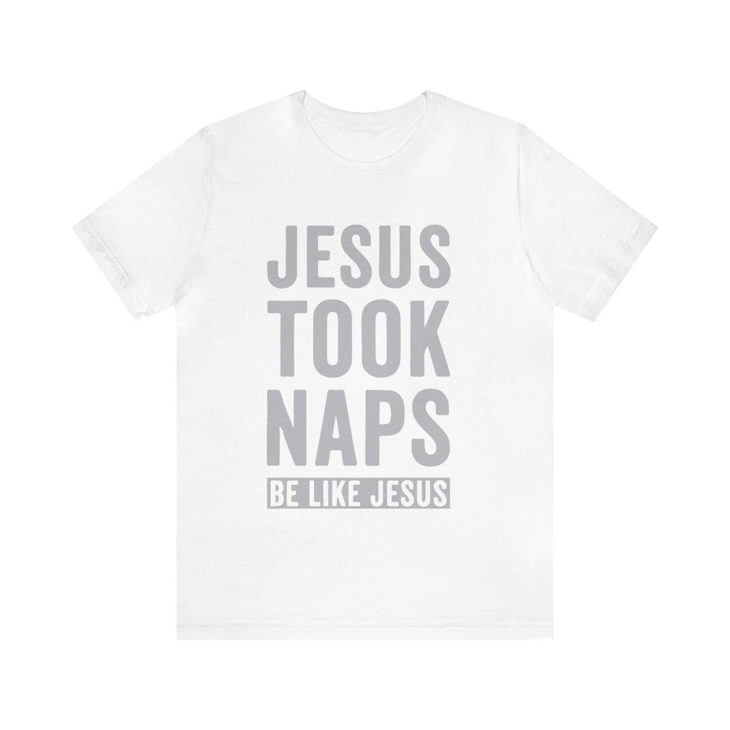 Jesus Love Naps 2 Jersey Short Sleeve Tee